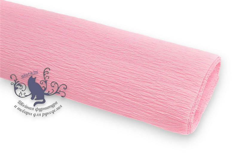 006 Гофробумага 50*250см 140гр/м2 Розовый 7