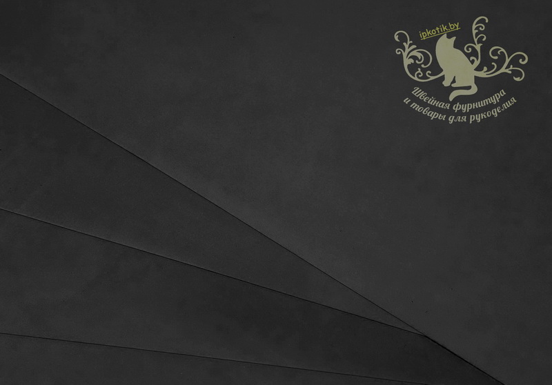 07к2 Фоамиран Китай 40*60см (+-1см) 2мм Черный