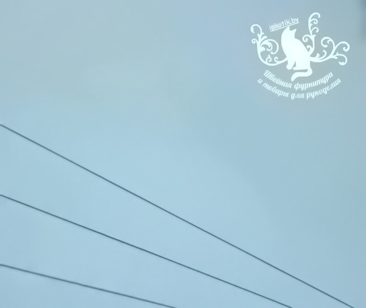 11к2 Фоамиран Китай 40*60см (+-1см) 2мм Нежно-голубой