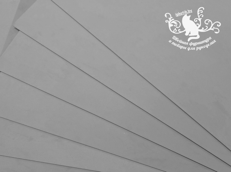 14к2 Фоамиран Китай 40*60см (+-1см) 2мм Серый