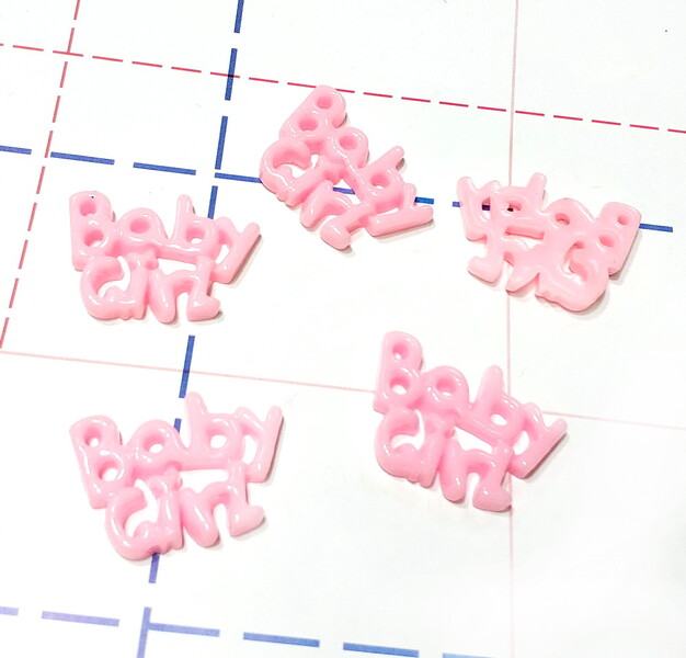 221 Кабошон Бэби 30 мм розовый