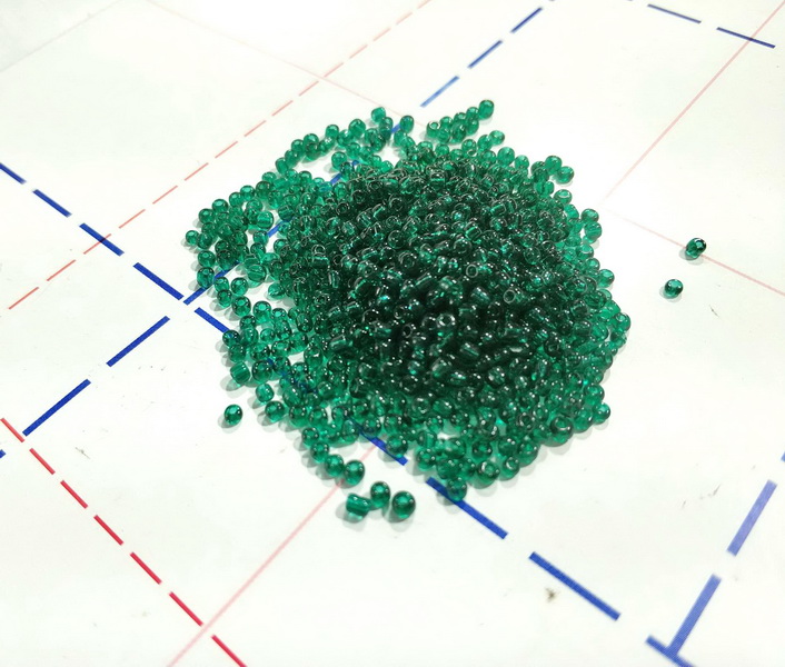 23А Бисер р.12 Огонек__УПАКОВКА 450(+-5)гр