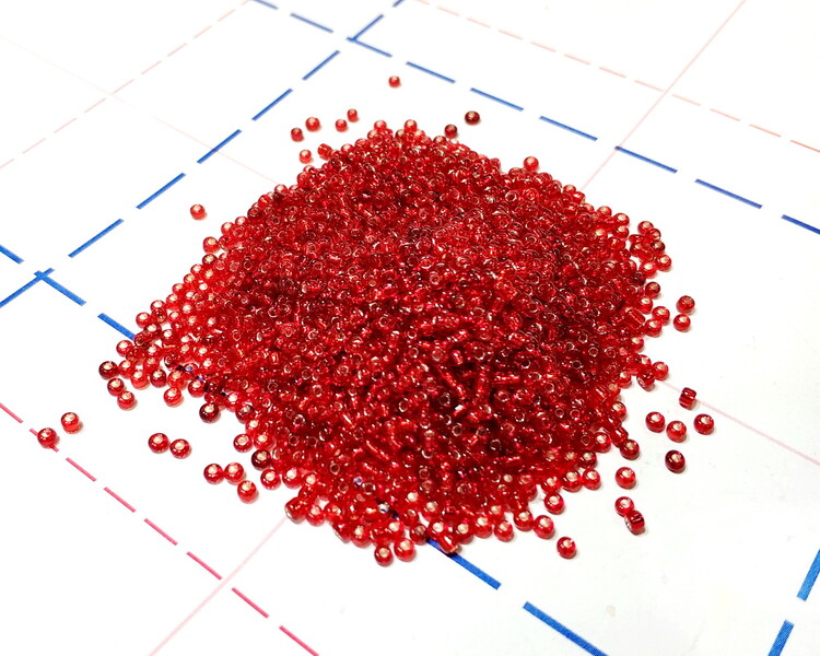 25В Бисер р.12 50гр (+-1гр) Огонек