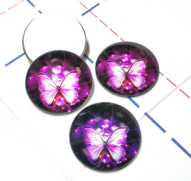 290 Кабошон Стекло 25 мм