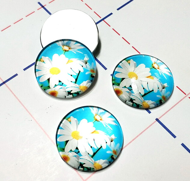 295 Кабошон Стекло 25 мм