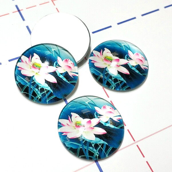 299 Кабошон Стекло 25 мм