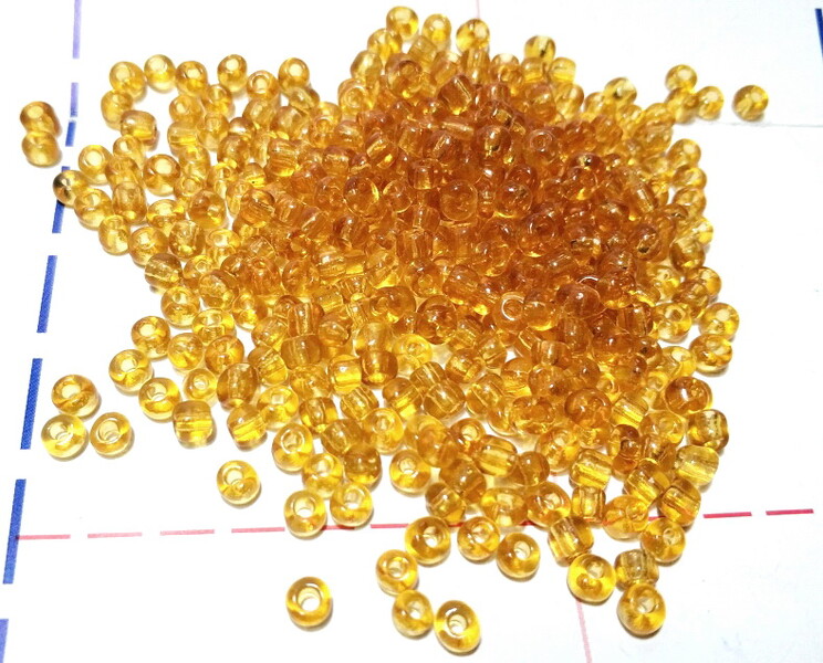 2С Бисер р.6 Прозрачный__УПАКОВКА 450(+-5)гр