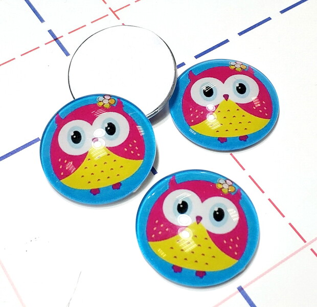 306 Кабошон Стекло 25 мм