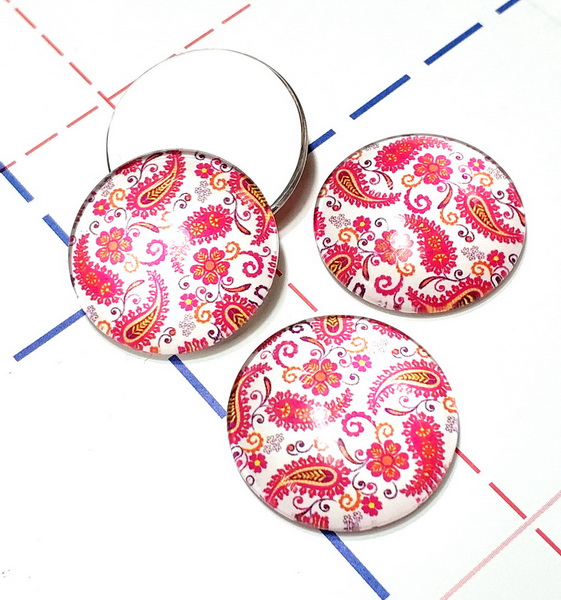 314 Кабошон Стекло 25 мм