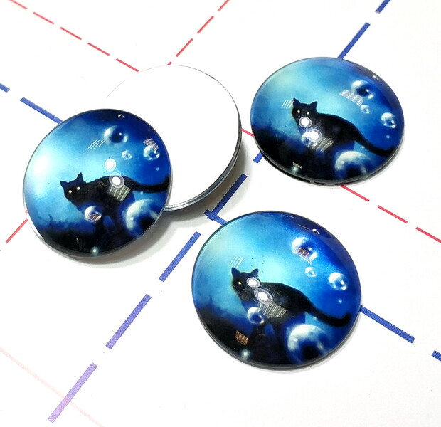 316 Кабошон Стекло 25 мм