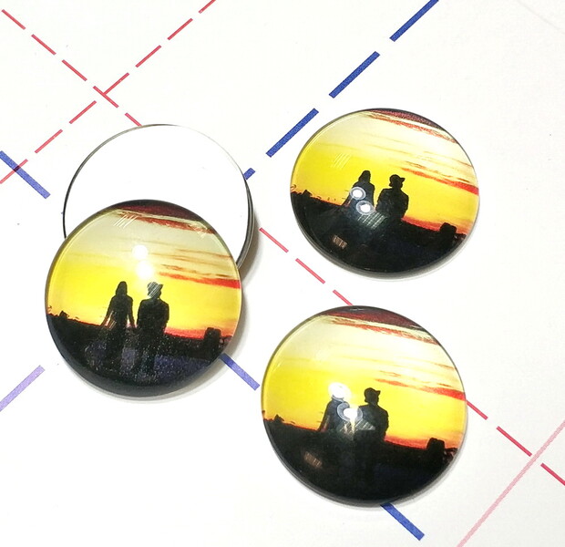 318 Кабошон Стекло 25 мм