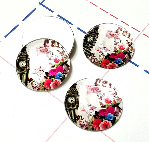 321 Кабошон Стекло 25 мм