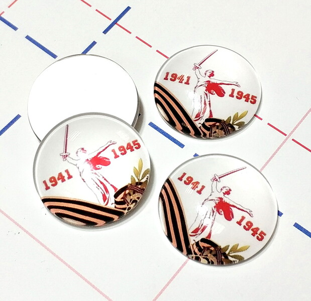 322 Кабошон Стекло 25 мм