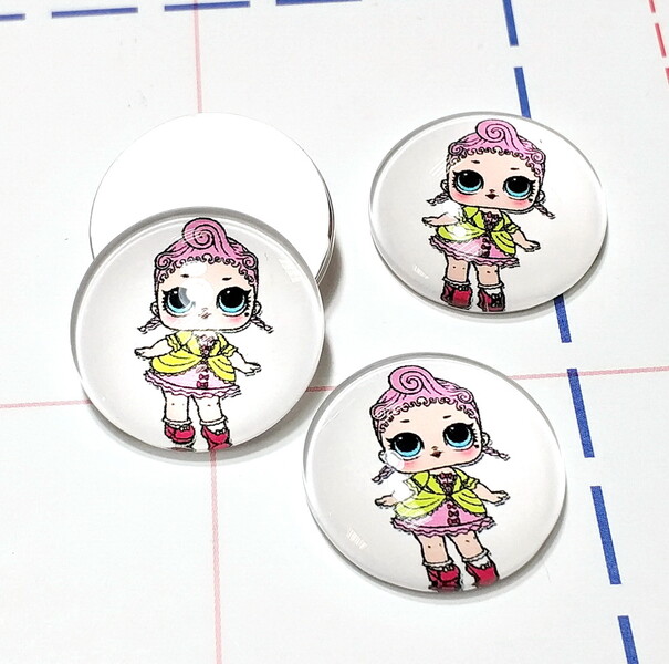 335 Кабошон Стекло 25 мм