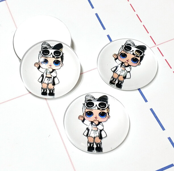 338 Кабошон Стекло 25 мм