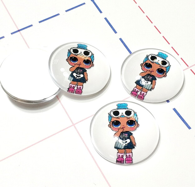 339 Кабошон Стекло 25 мм