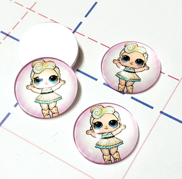 350 Кабошон Стекло 25 мм