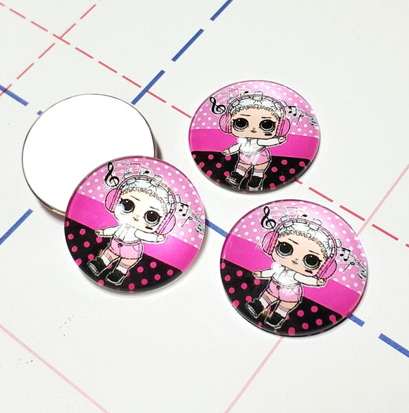 355 Кабошон Стекло 25 мм