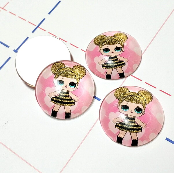 356 Кабошон Стекло 25 мм