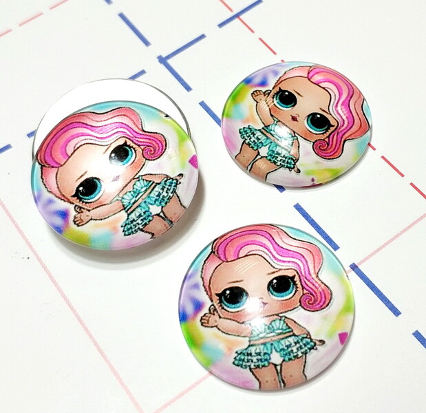 361 Кабошон Стекло 25 мм