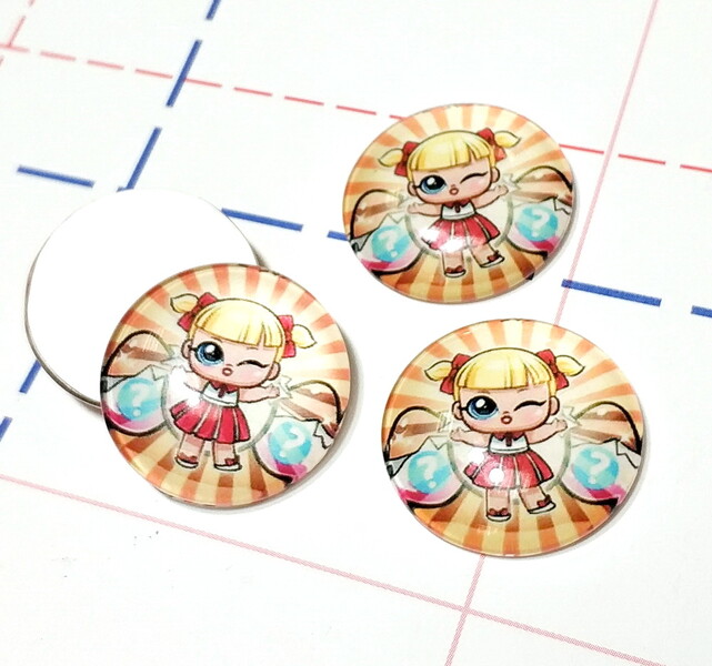 366 Кабошон Стекло 25 мм