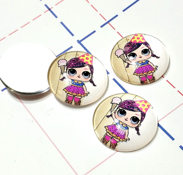 369 Кабошон Стекло 25 мм