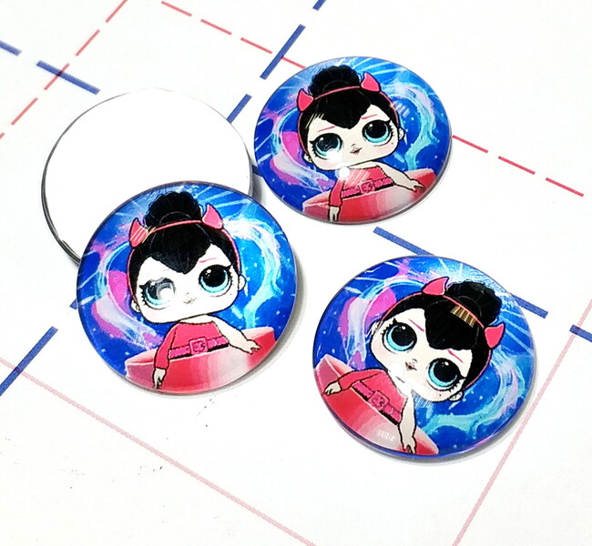 370 Кабошон Стекло 25 мм