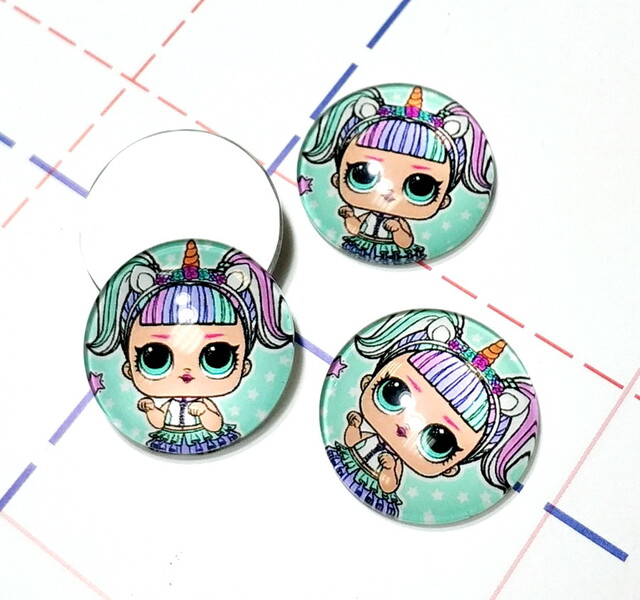 372 Кабошон Стекло 25 мм