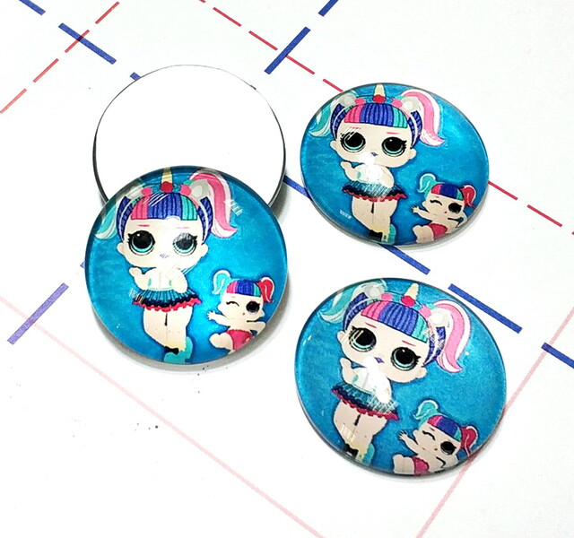 373 Кабошон Стекло 25 мм