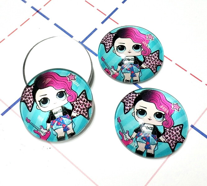 375 Кабошон Стекло 25 мм