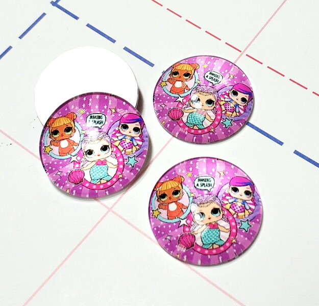 386 Кабошон Стекло 25 мм