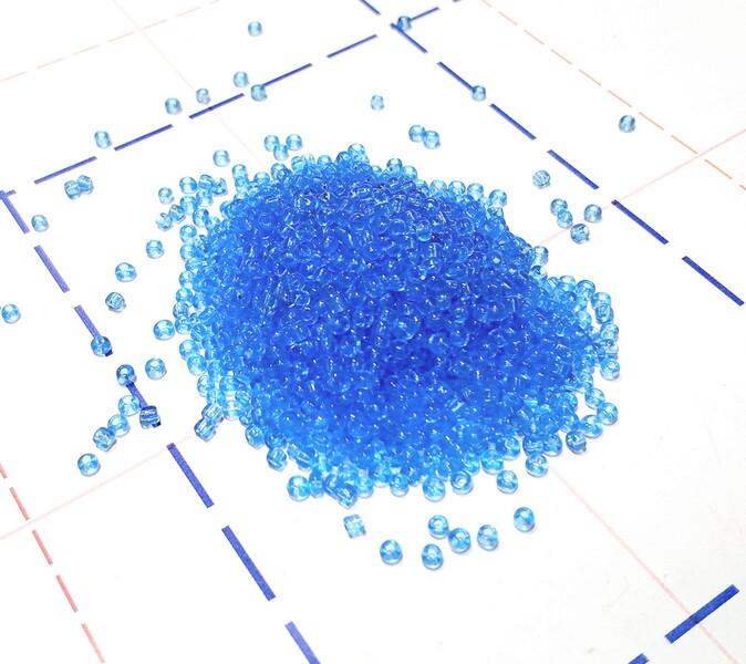 3В Бисер р.12 50гр (+-1гр) Прозрачный