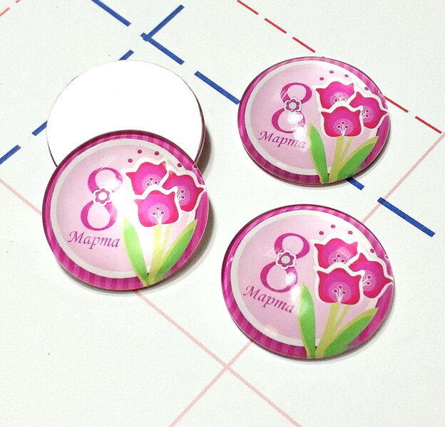 409 Кабошон Стекло 25 мм