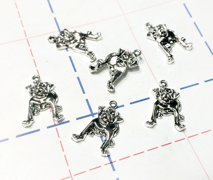 040 Подвеска 27*19мм Собака