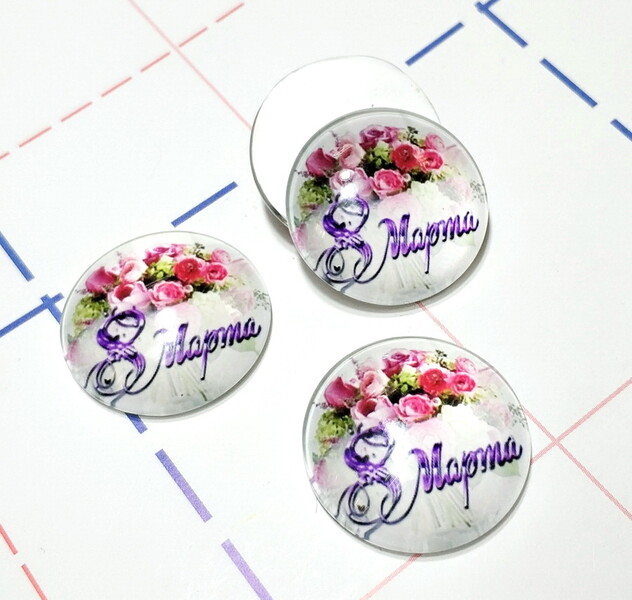 419 Кабошон Стекло 25 мм