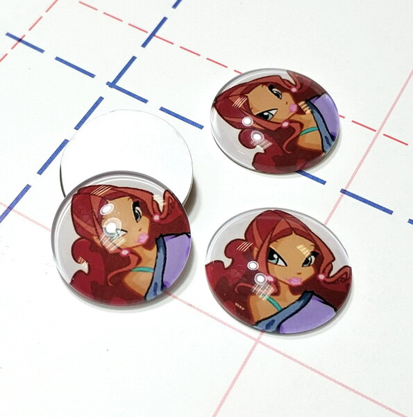 426 Кабошон Стекло 25 мм