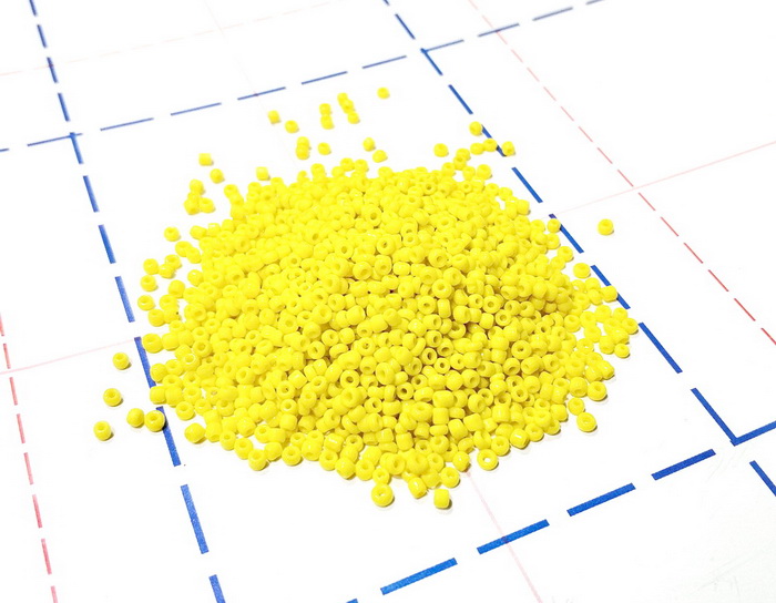 42 Бисер р.12 Непрозрачный__УПАКОВКА 450(+-5)гр