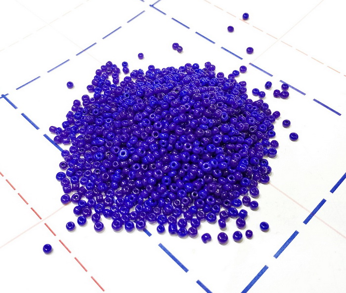 48 Бисер р.12 50гр (+-1гр) Непрозрачный