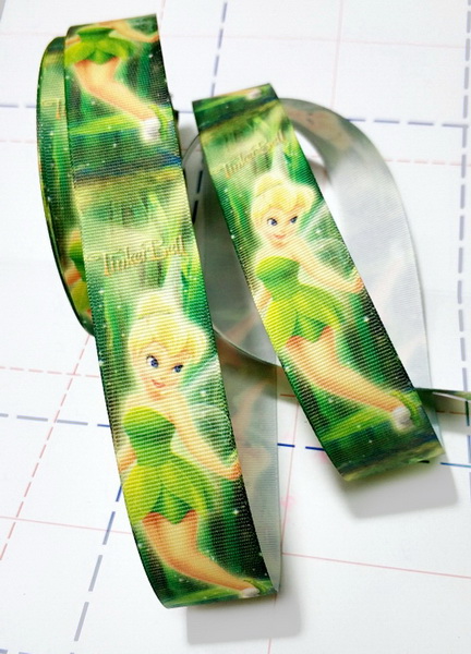 505 25мм Репсовая лента с рисунком 23м (+-1м) Феи