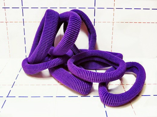 Резинки Махра 55 мм фиолетовый