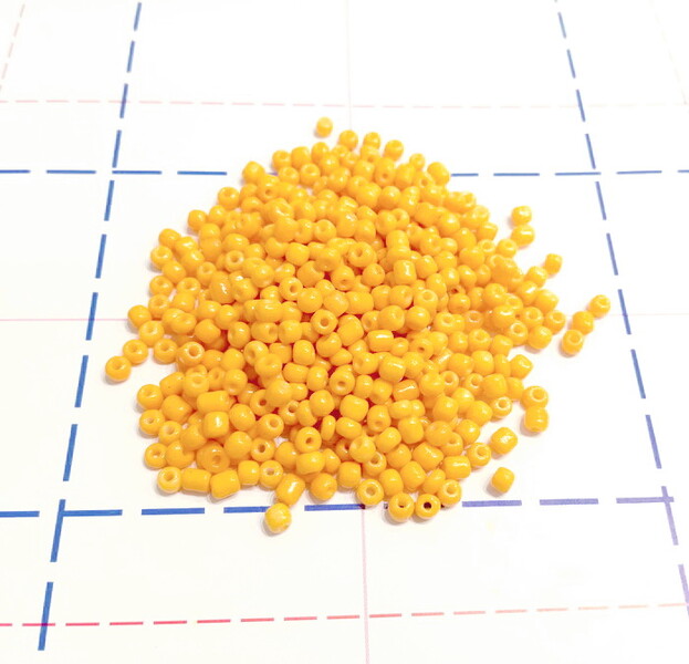 К36 Бисер р.6 Непрозрачный__УПАКОВКА 450(+-5гр)гр