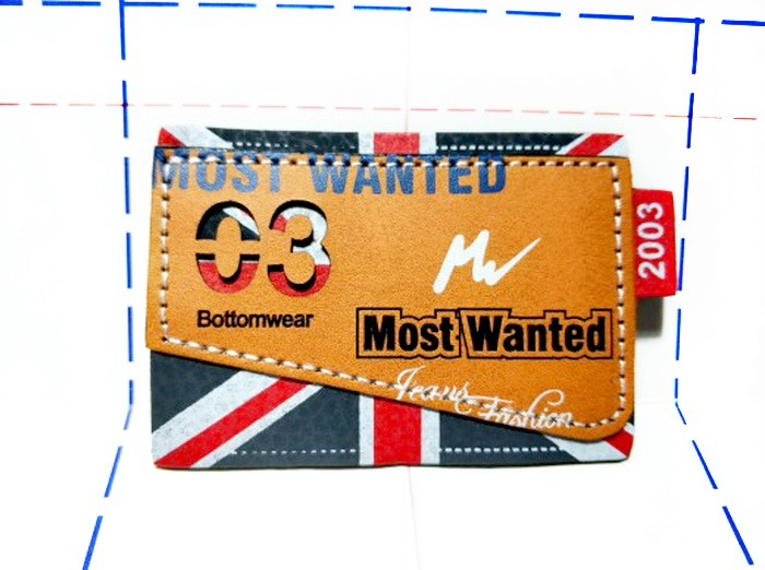 007 Лейбл с металлической вставкой 03 Most Wanted