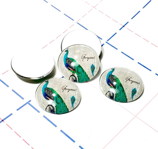 070 Кабошон Стекло 26 мм