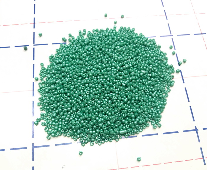 976 Бисер р.12 Жемчужный__УПАКОВКА 450(+-5гр)гр