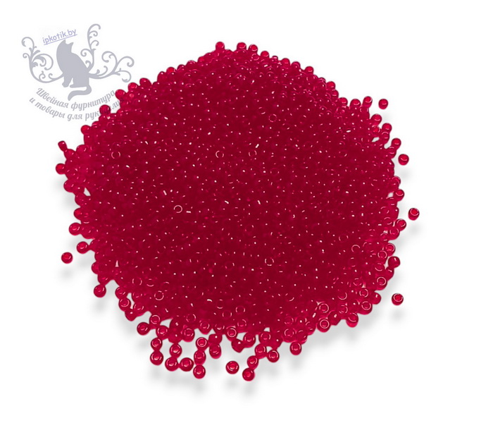 5В Бисер р.12 Прозрачный__УПАКОВКА 450(+-5гр)гр