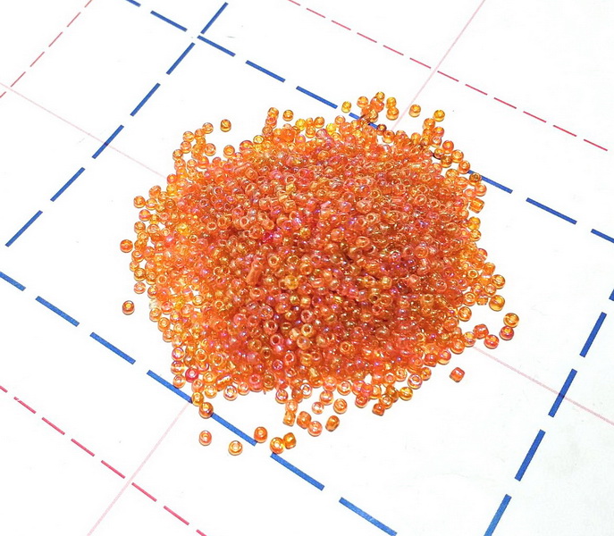169В Бисер р.12 50гр (+-1гр) Прозрачный радужный