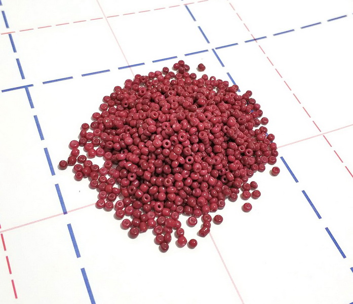 К116 Бисер р.12 50гр (+-1гр) Непрозрачный