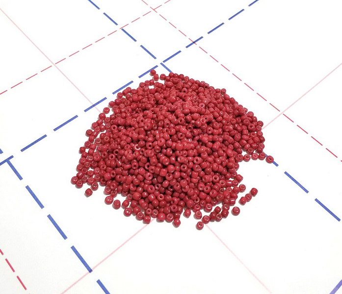 К14 Бисер р.12 50гр (+-1гр) Непрозрачный