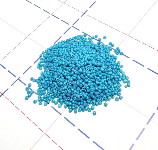 К99 Бисер р.12 50гр (+-1гр) Непрозрачный