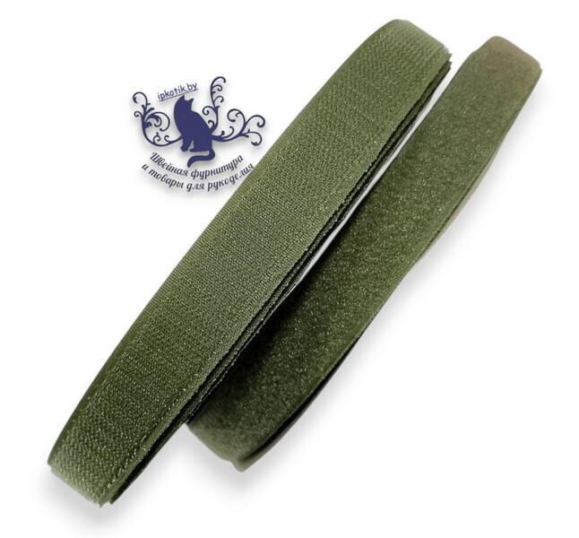 25 мм лента контактная 25м/боб (+-1м) оттенок Хаки